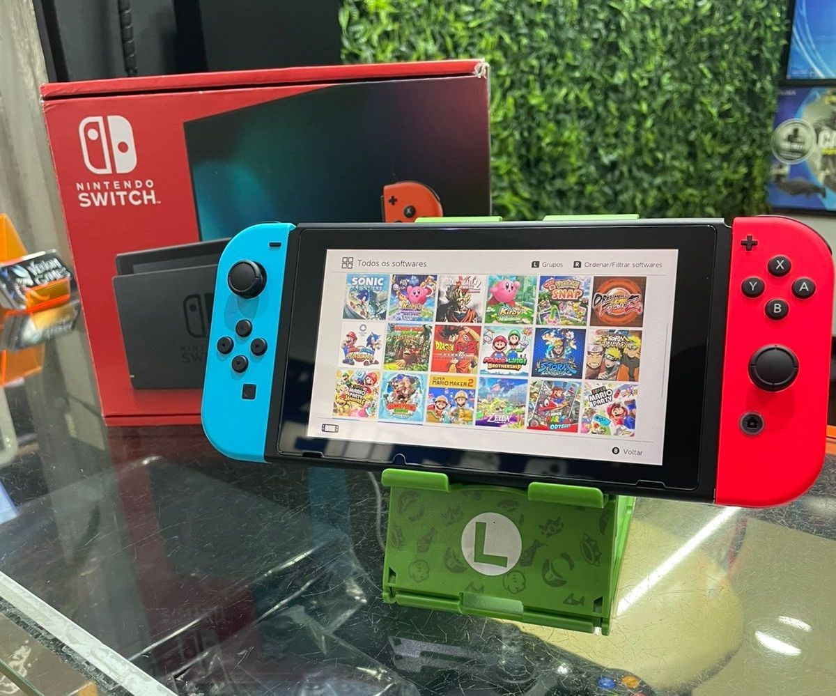 Nintendo Switch V2 256 Gb destravado
