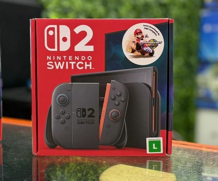 Switch 2 com jogo