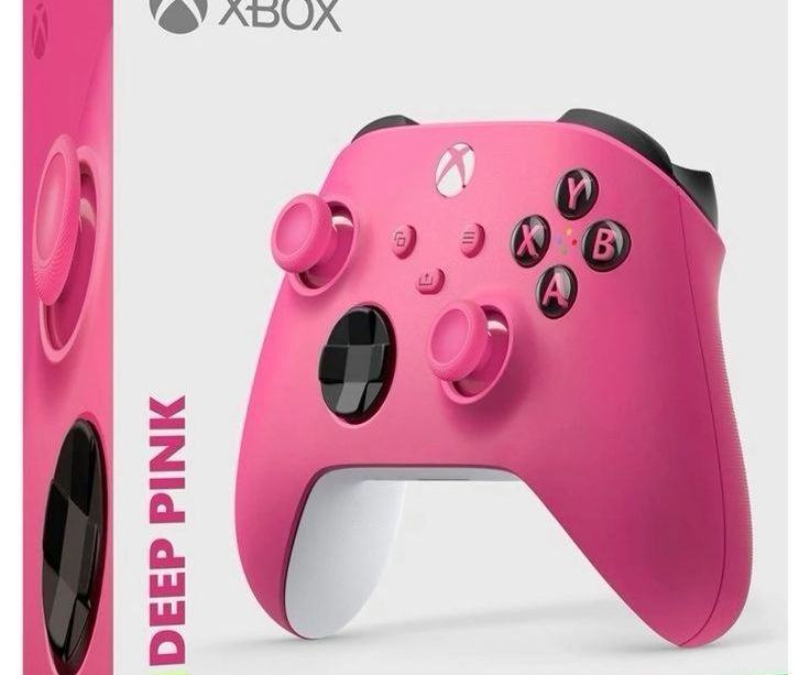 Controle Xbox séries Deep Pink