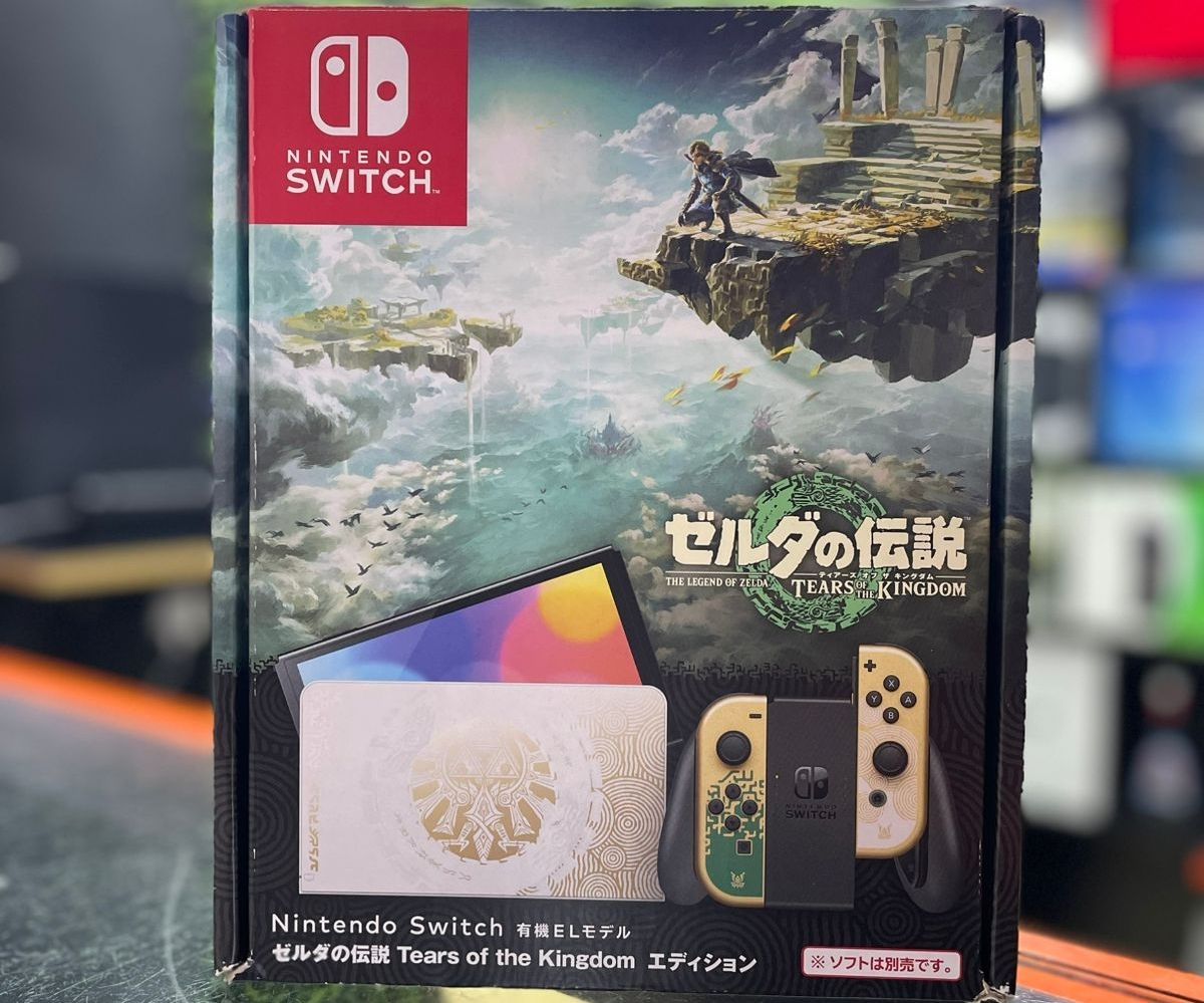 Nintendo switch Oled edição Zelda 256 Gb novo destravado