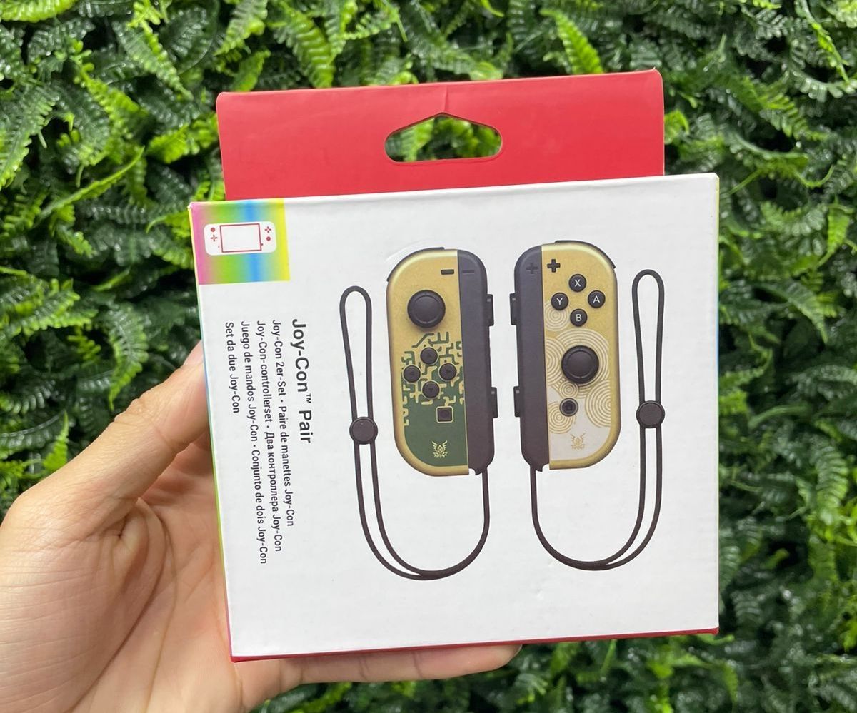 Joy-Con 1 linha - The Legend of Zelda: Tears of the Kingdom Edition.