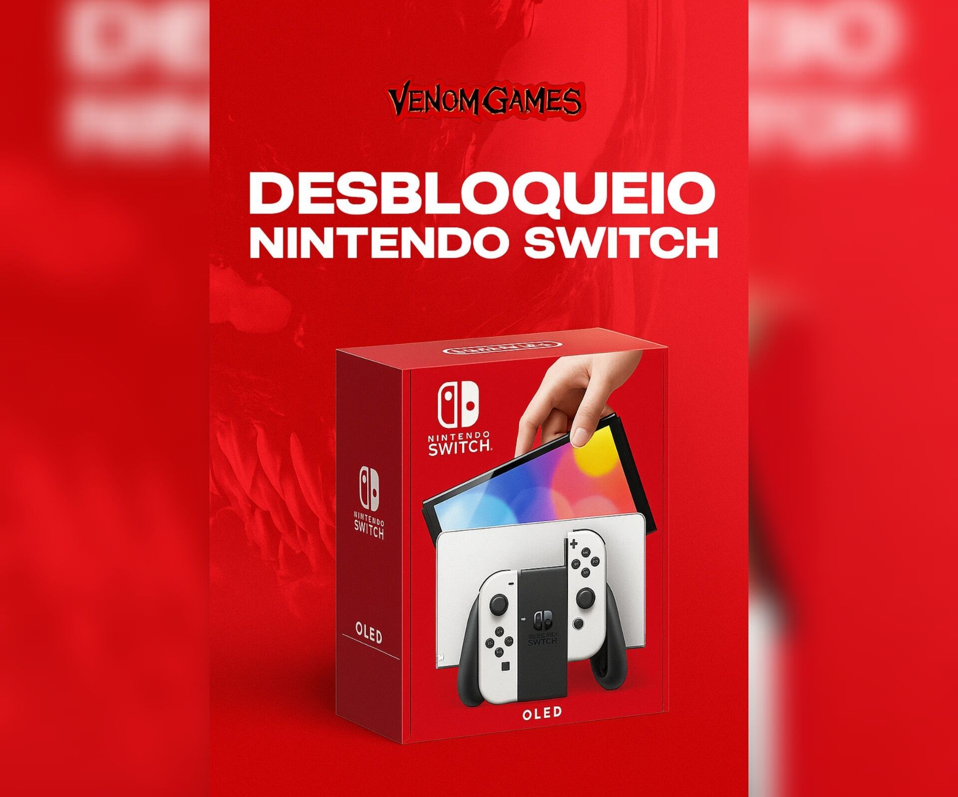 Desbloqueio Nintendo Switch Oled