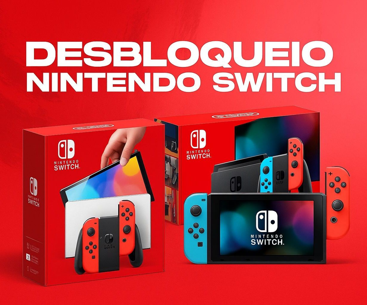 Desbloqueio Nintendo Switch V1