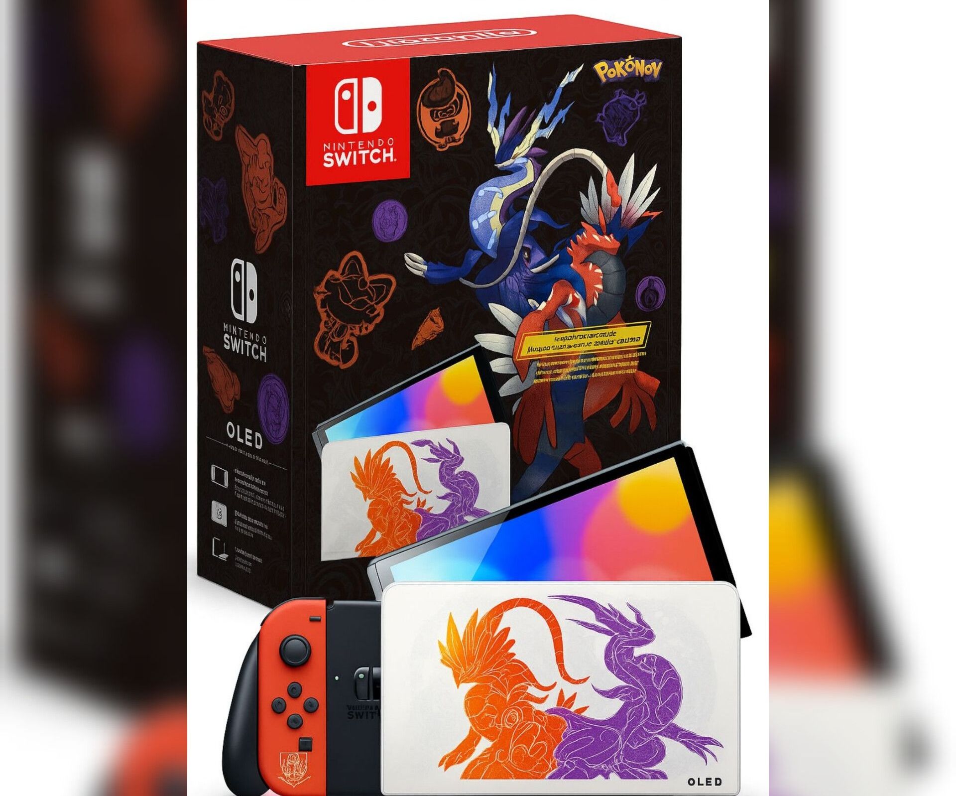 Nintendo switch oled edição Pokémon 256 Gb Novo destravado