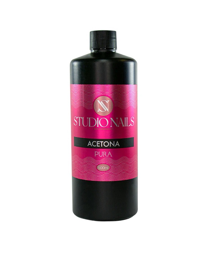 Acetona pura studio nails 500 ml