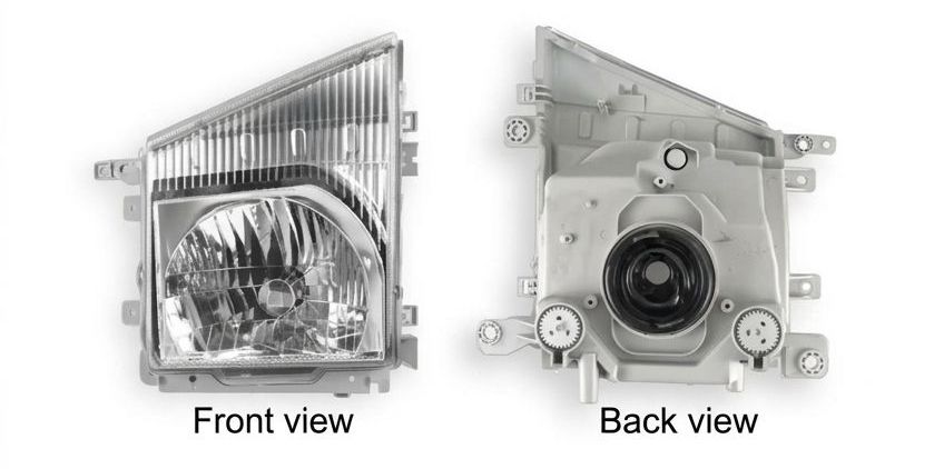 1008-068 PIA AUTO HEAD LIGHT ASSY ISUZU NP08
