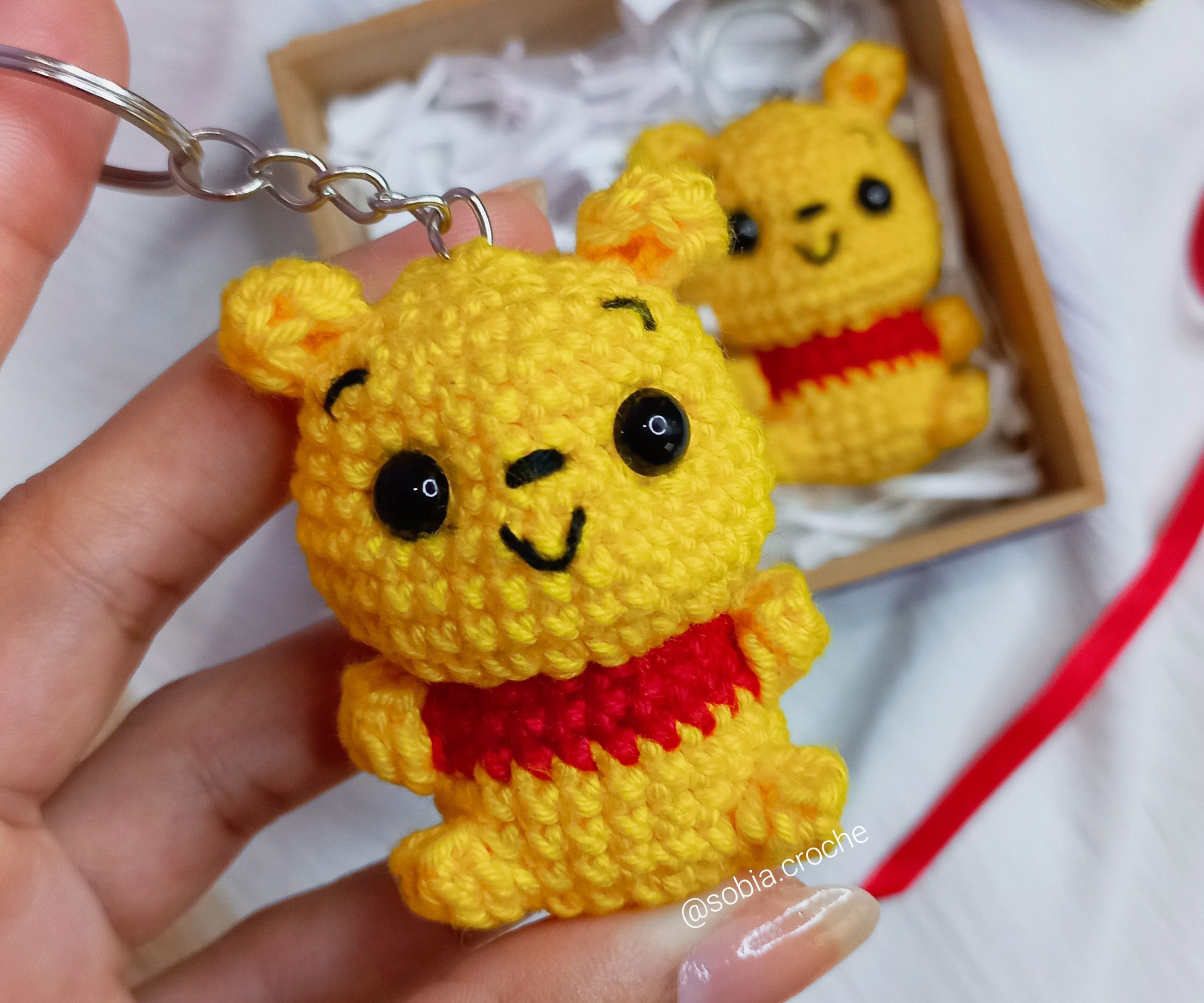 Chaveiro Urso Pooh