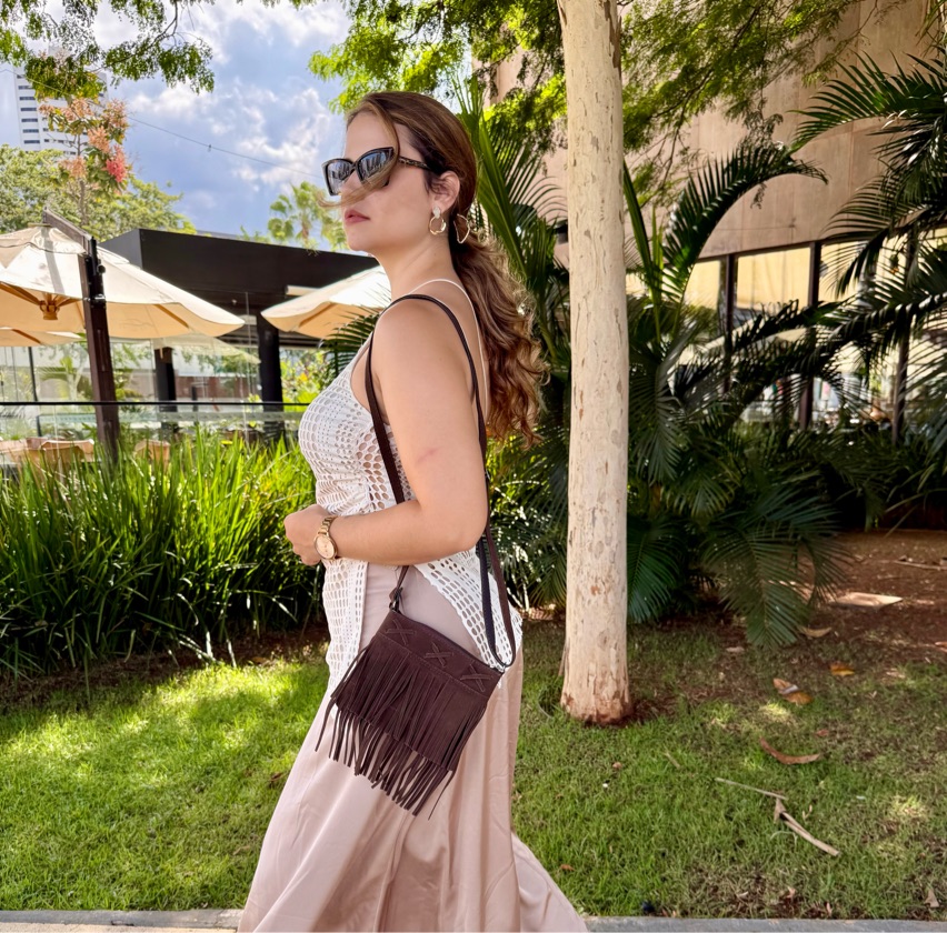 Bag FOLK (bege acinzentado)