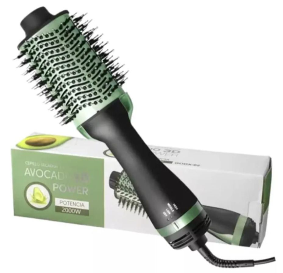 Cepillo Secador Y Moldeador Para Cabello Avocado 3d Power