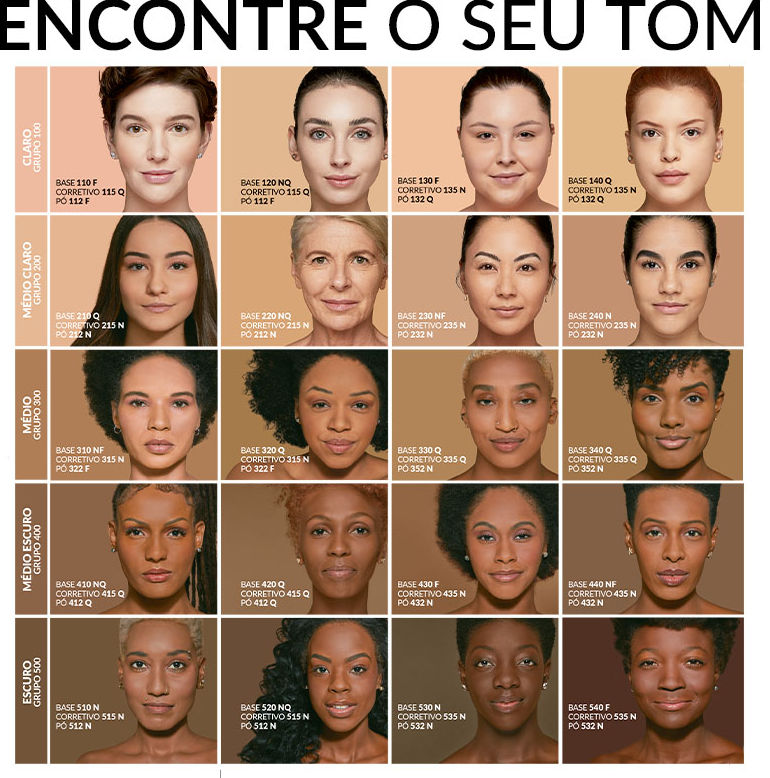 140 Q Power Stay Base Líquida Matte 30G 24h AVON