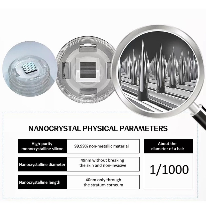 Pistola De Mesoterapia Rejuvenecimiento Facial Nano Portátil