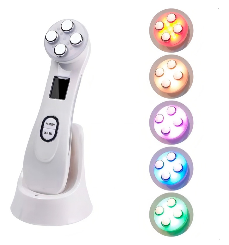 Dispositivo de radiofrecuencia, electroporación y mesoterapia facial