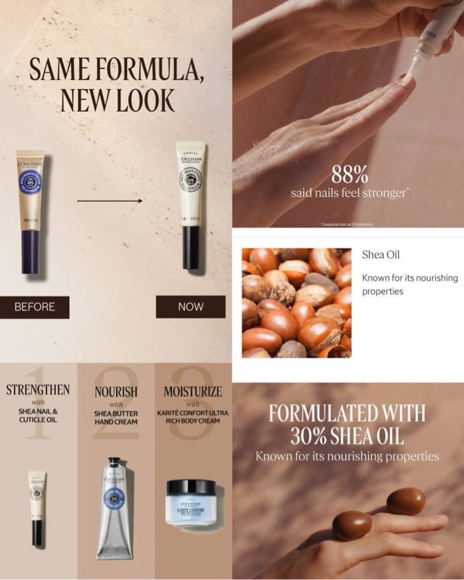 LOccitane Strengthening oil for nails and cuticles with shea butter 7.5ml