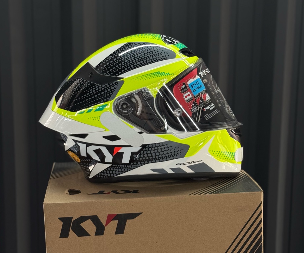 CAPACETE KYT TT-COURSE GEAR YLW