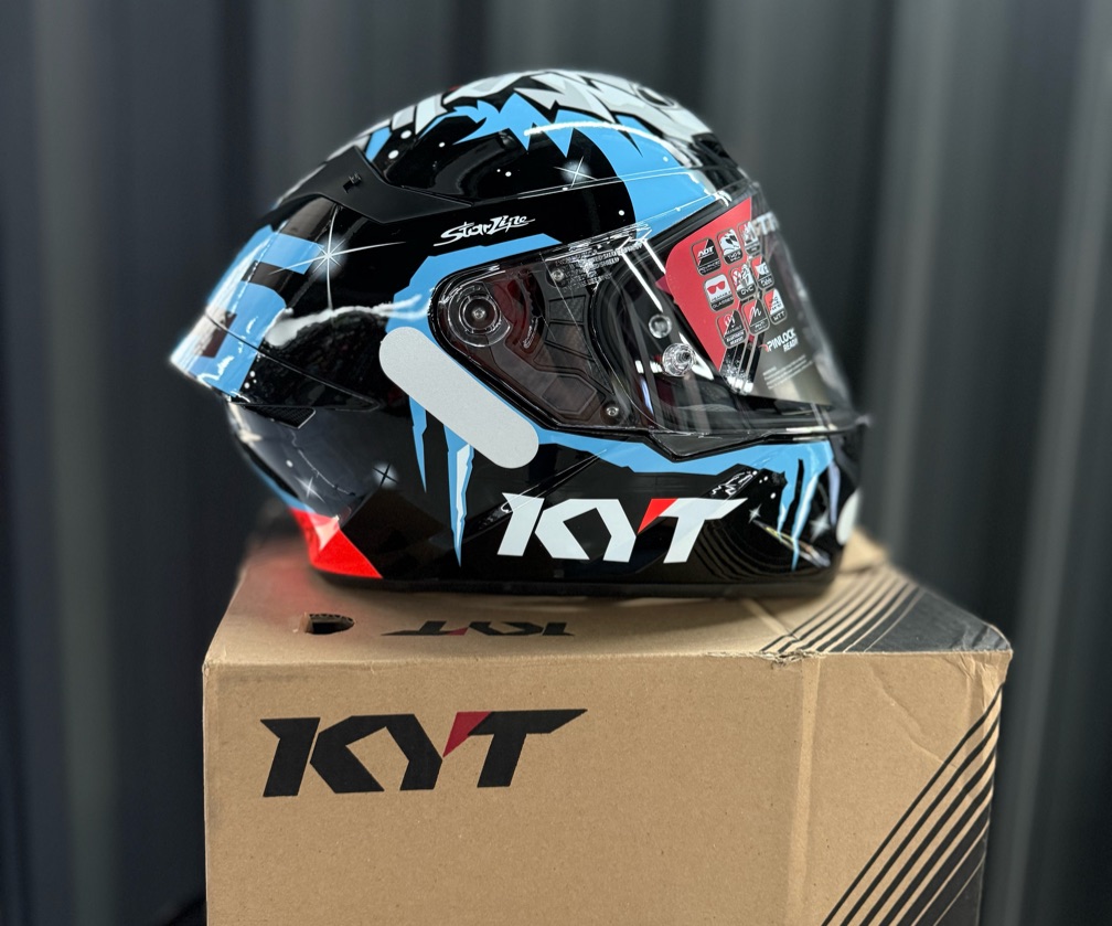 CAPACETE KYT TT-COURSE MASIA WINTER TEST GLOSS