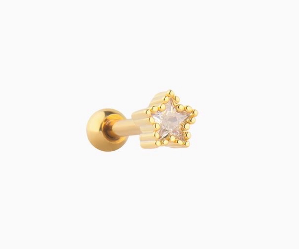 Piercing oro