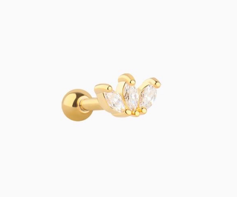 Piercing oro