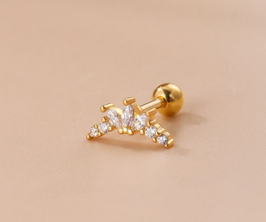 Piercing oro