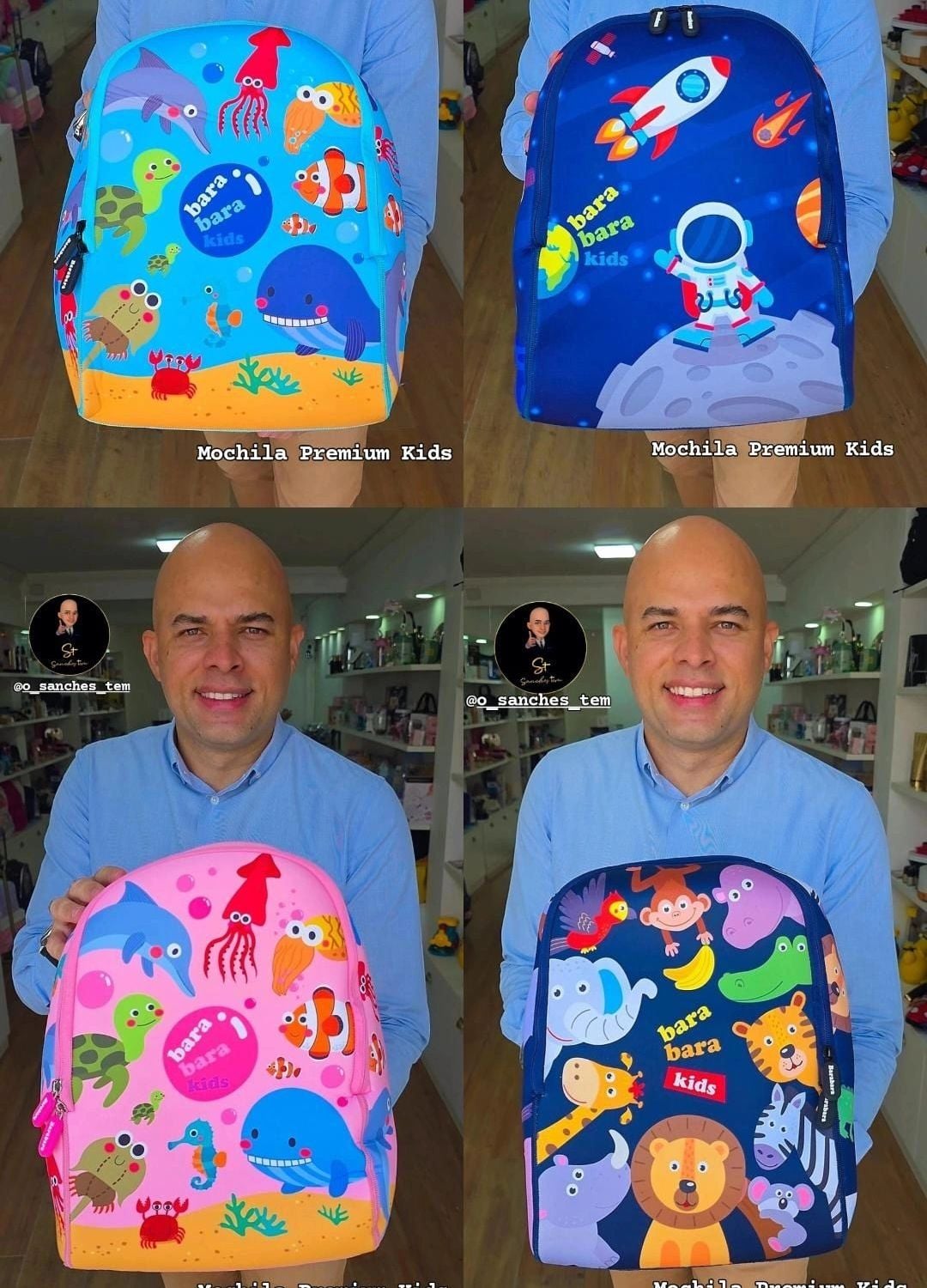Mochila Premium Kids Astronauta