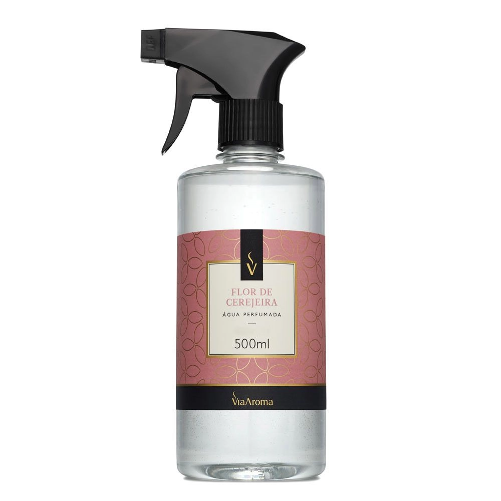 Água perfumada 500ml Flor de cerejeria