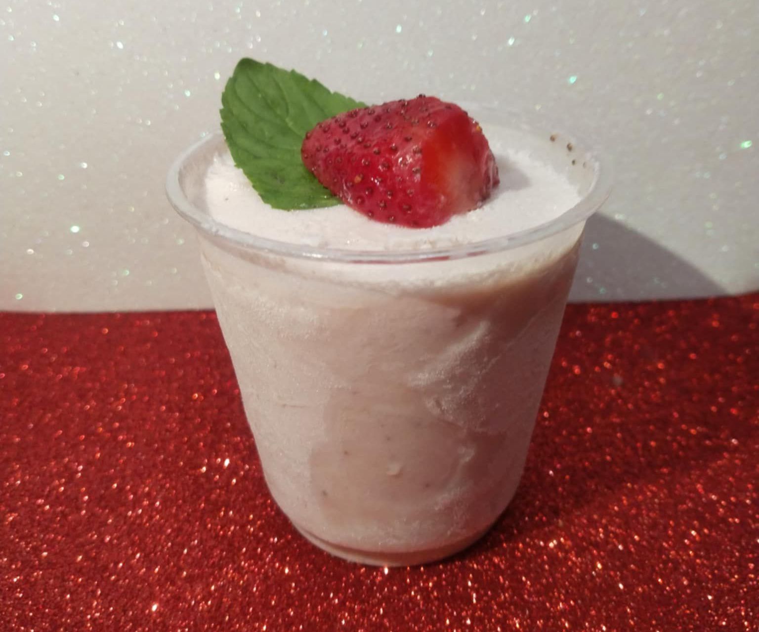 Helado de Fresa C/Queso Philadelphia 🍓🧀