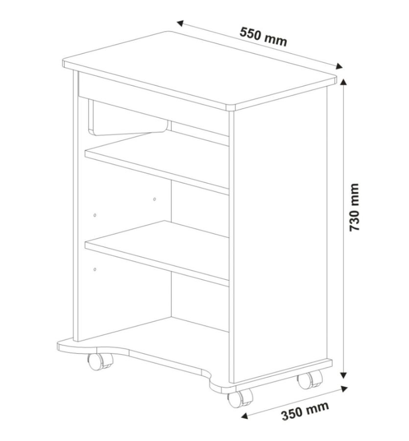 Escrivaninha para Notebook Tampo Portátil