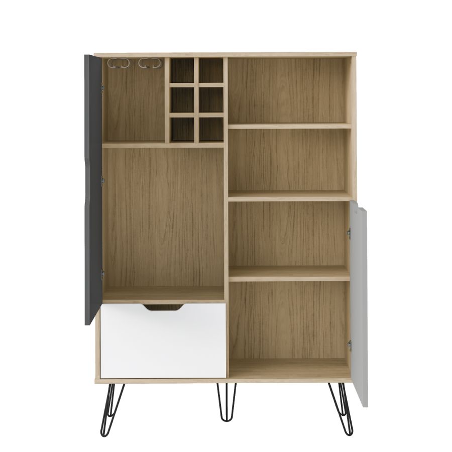 Bar com 2 Portas e 1 Gaveta Estolcomo