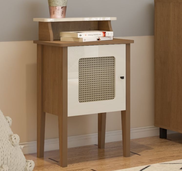 Mesa de Apoio com Porta Reversível Charlotte