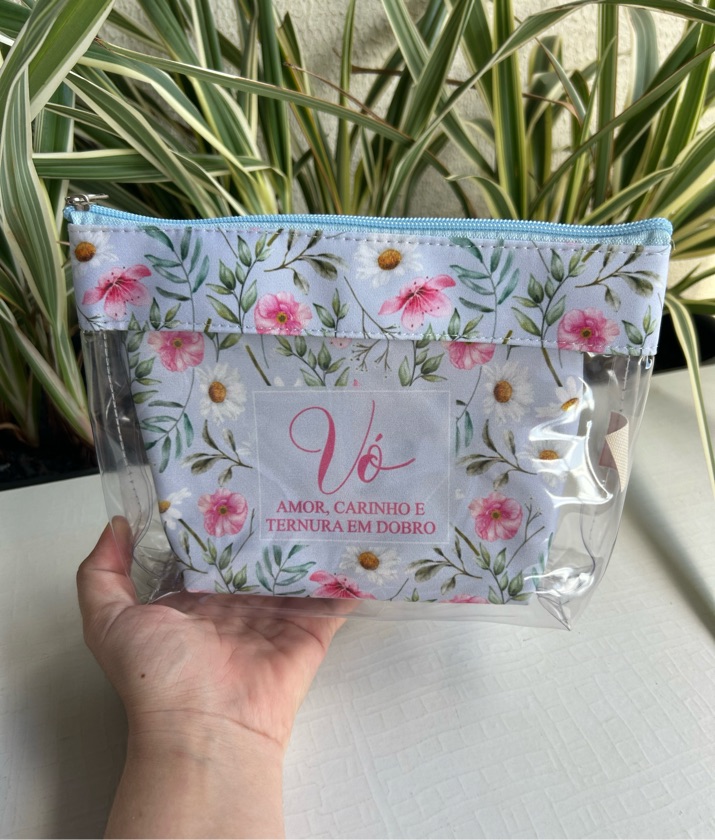 PRONTA ENTREGA - Kit floral azul