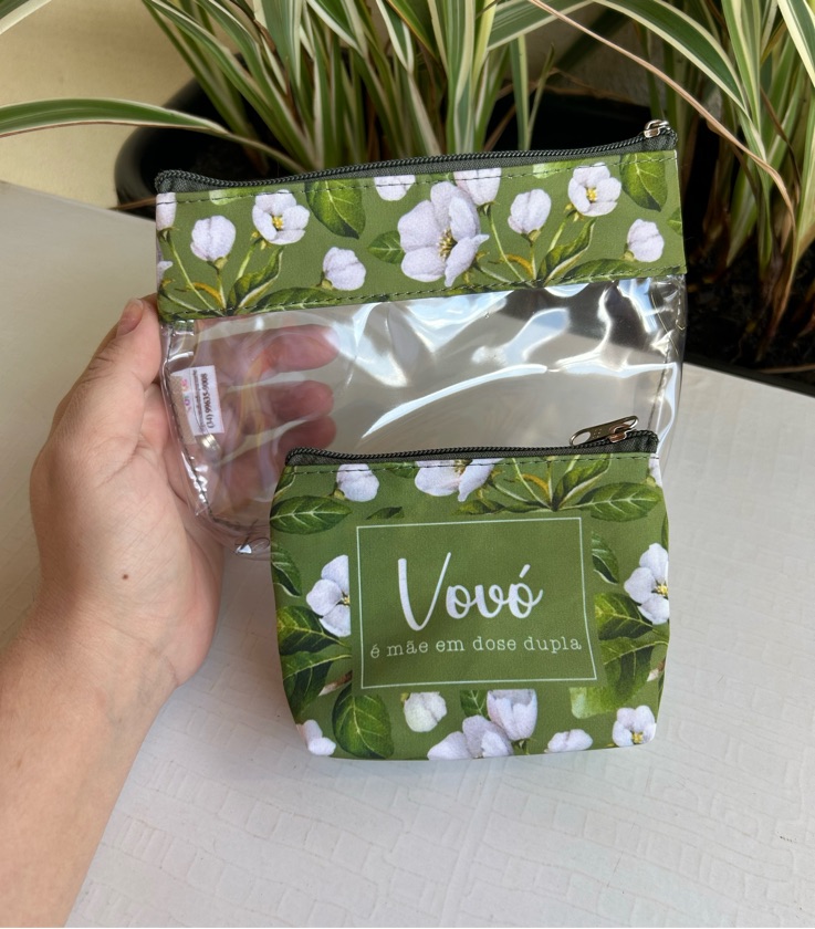 PRONTA ENTREGA - Kit vovó verde