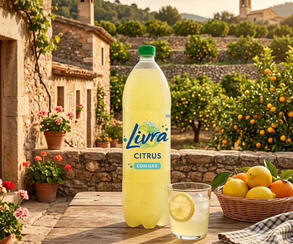 BEBIDA LIVRA DE CITRUS 1.5LTS (¡BIEN FRÍA DE CÁMARA! ❄️)