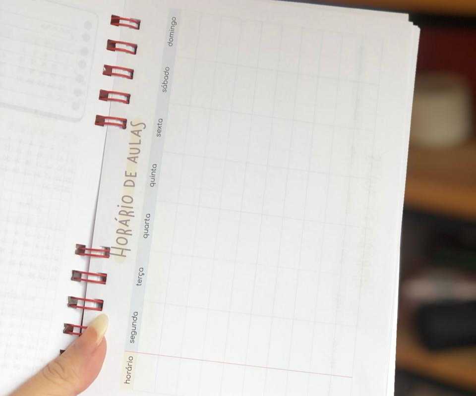 Agenda escolar