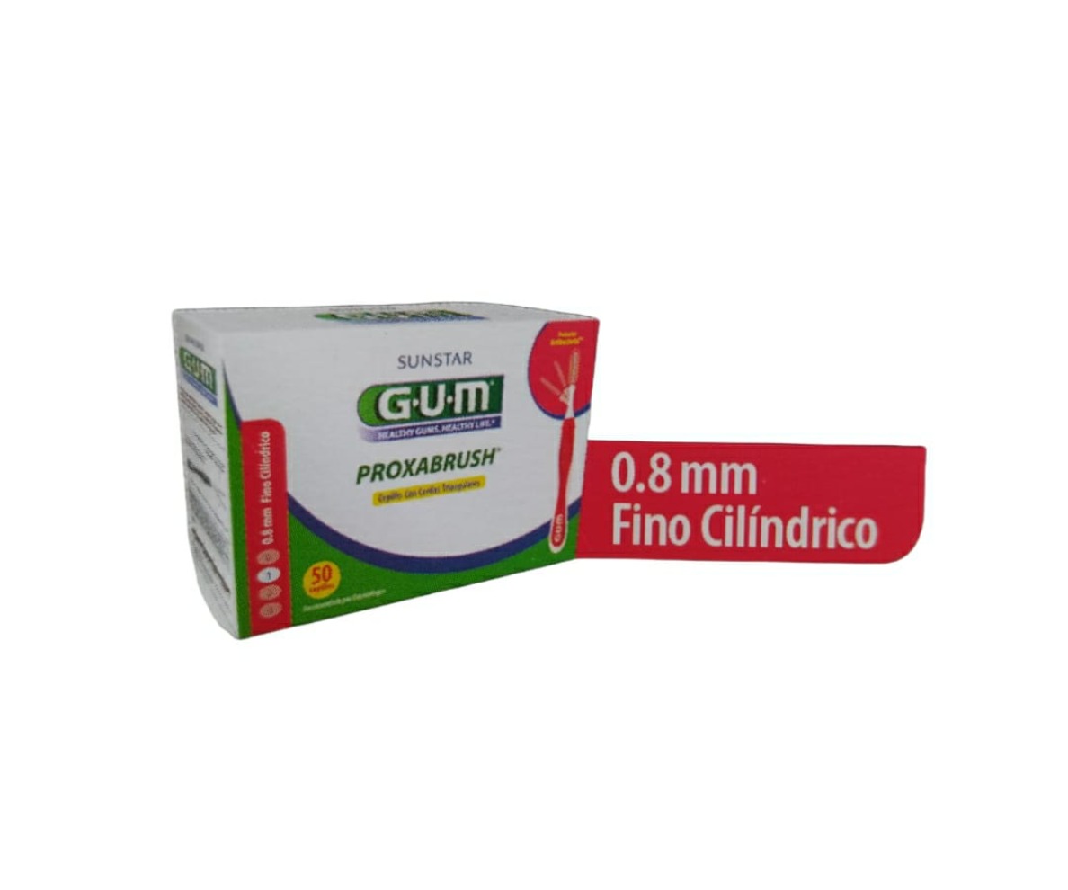 Caja Proxabrush Rojo x50 0.8 mm