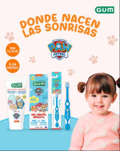 Paw Patrol pasta SIN Fluor 50 gr