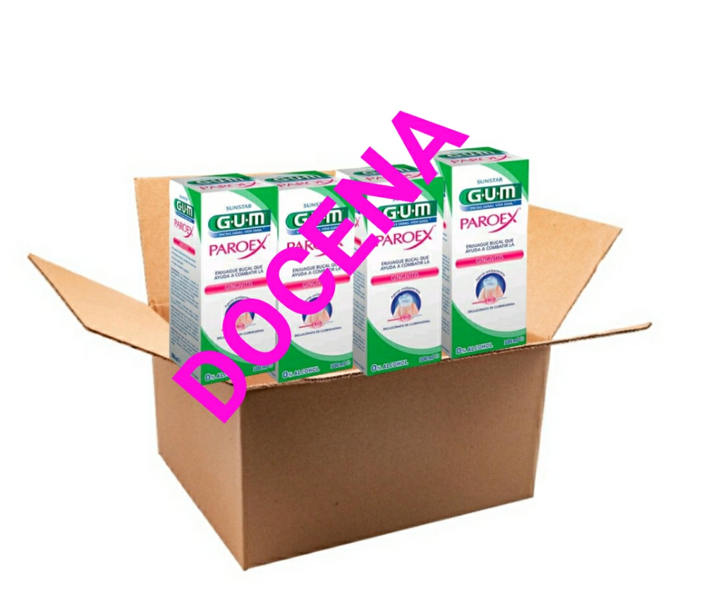 Caja Paroex 0.12% 12/500 ml