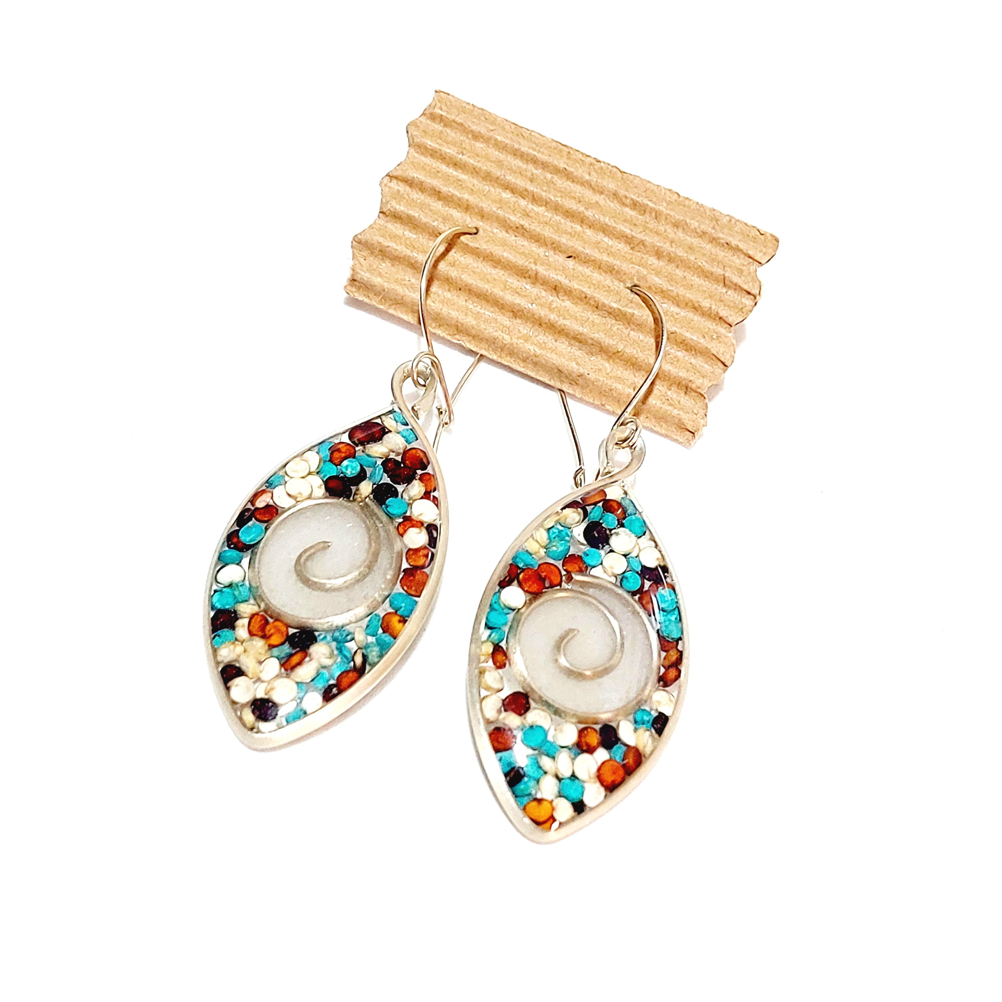 Aretes
Hojas de Coca
con sal