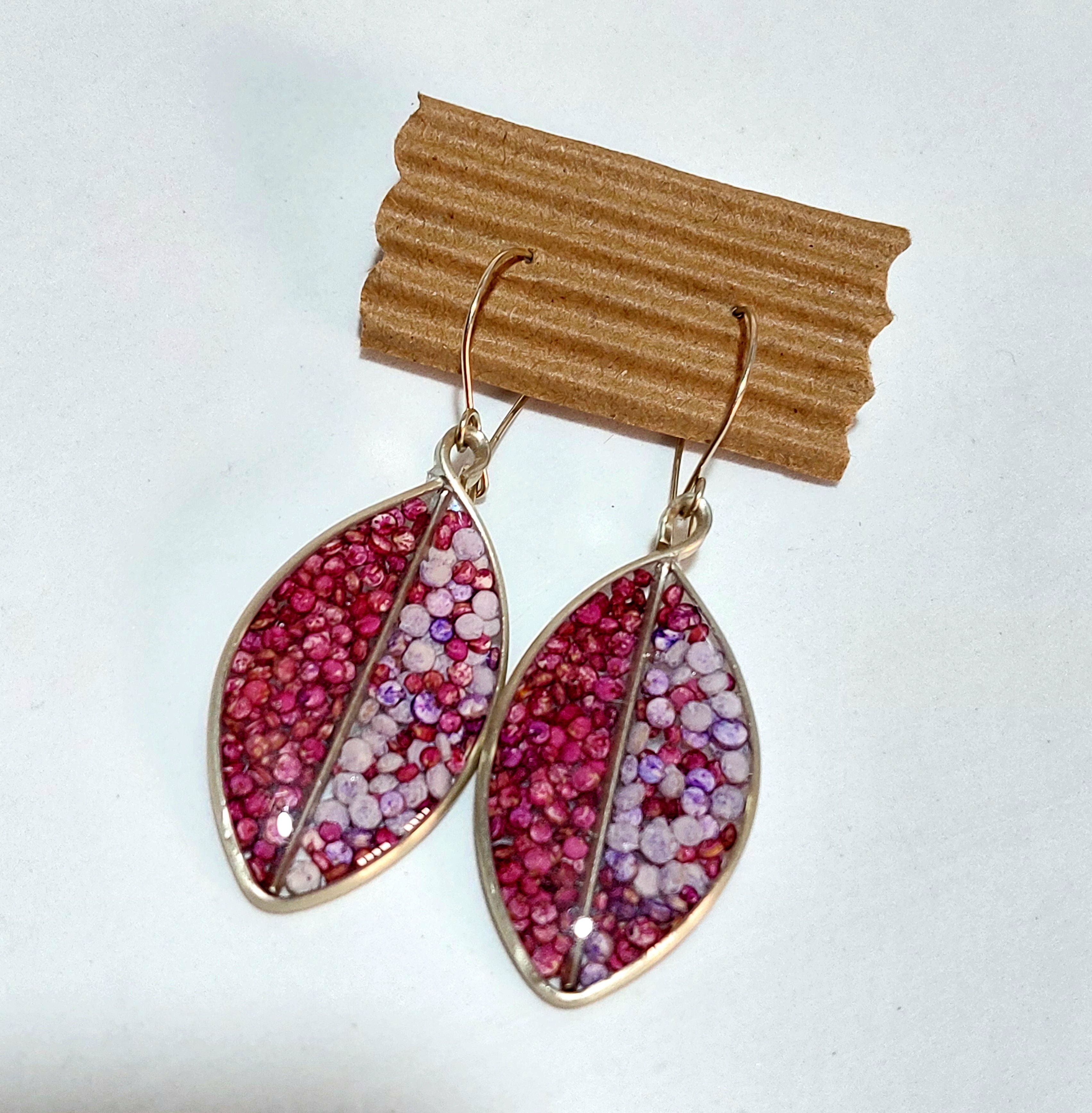 Aretes
Hojas de Coca (Alpaca)