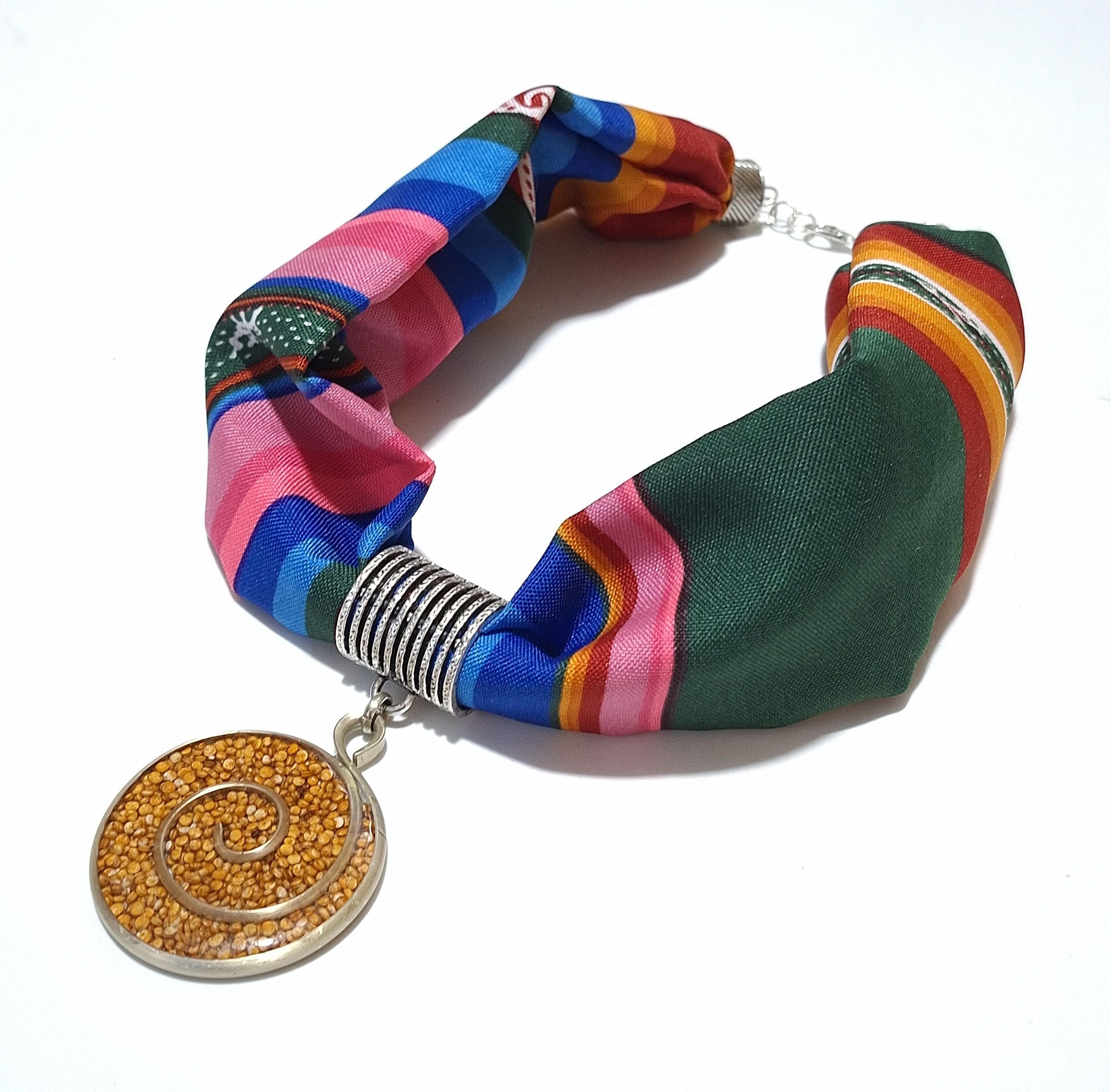 Collar Espiral (Pañoleta aguayo)