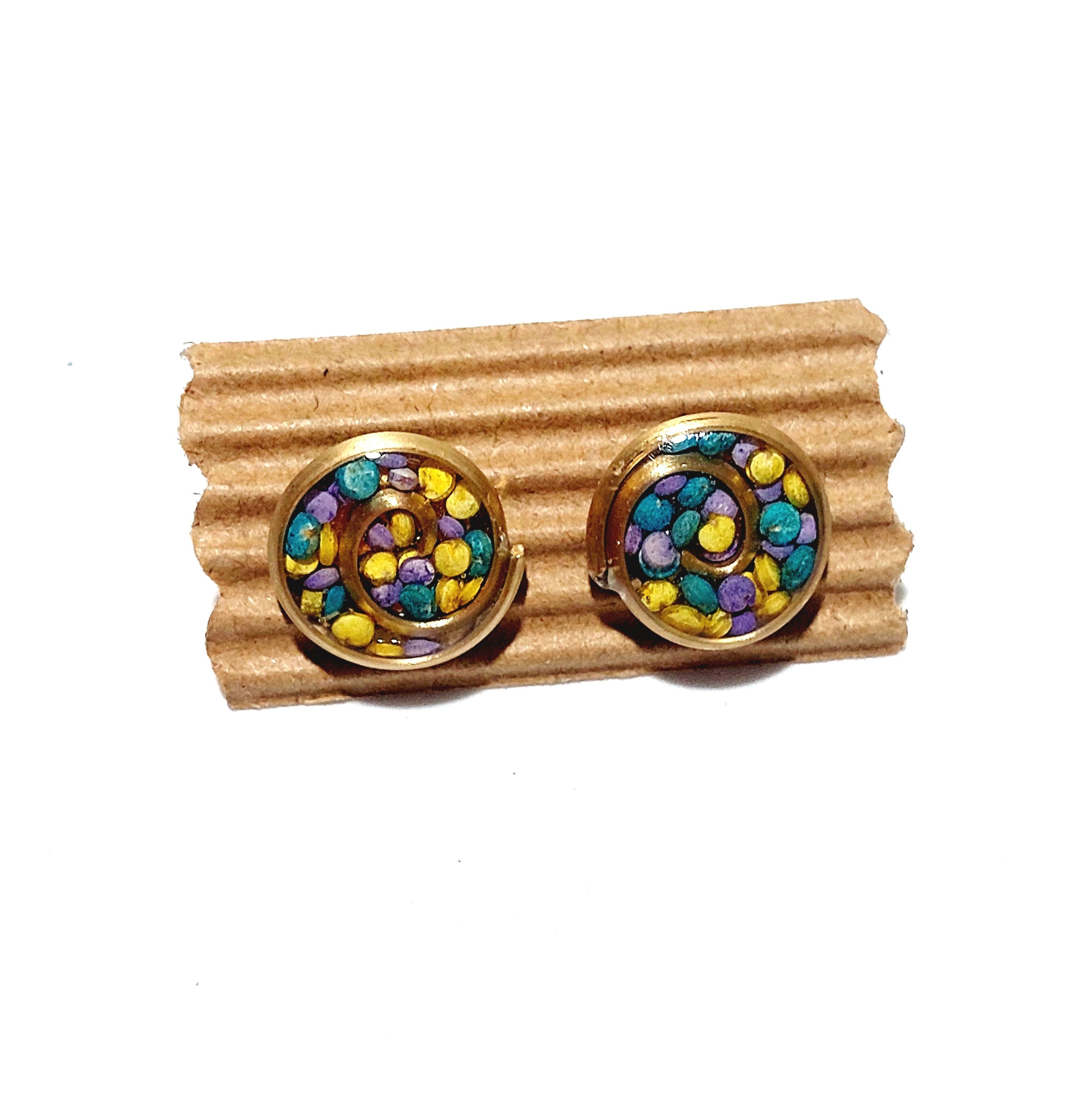 Aretes Espiral
de baston (Bronce)