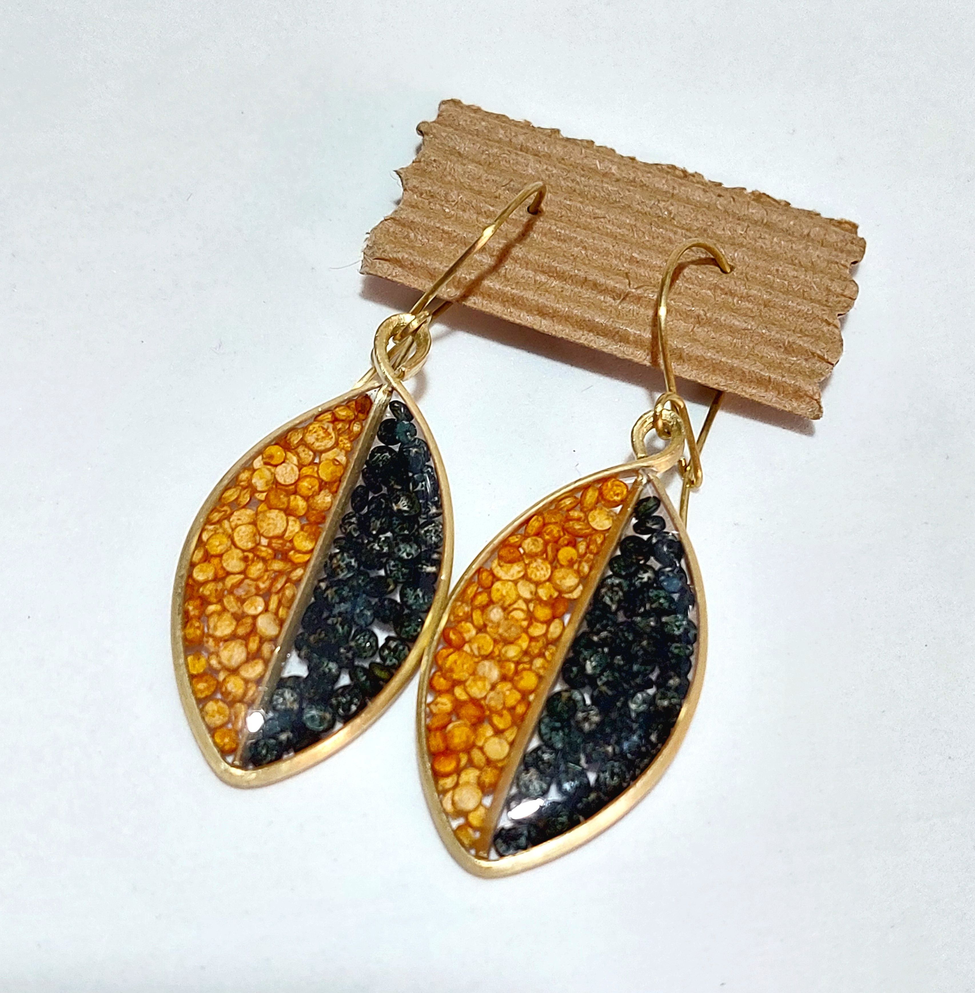 Aretes
Hojas de Coca (Bronce)
