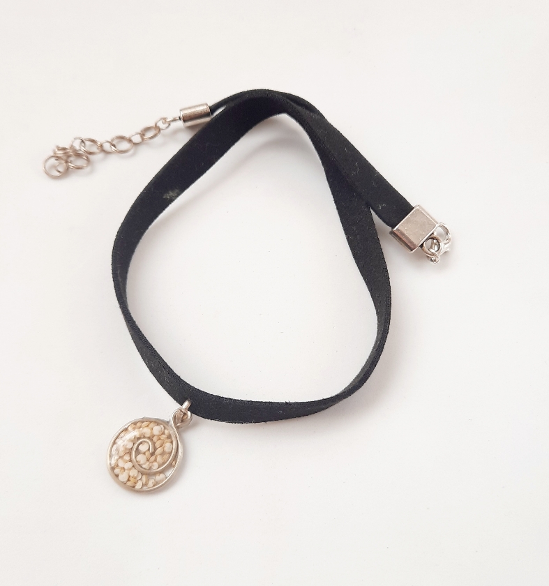 Chokers Espiral (Cuero)