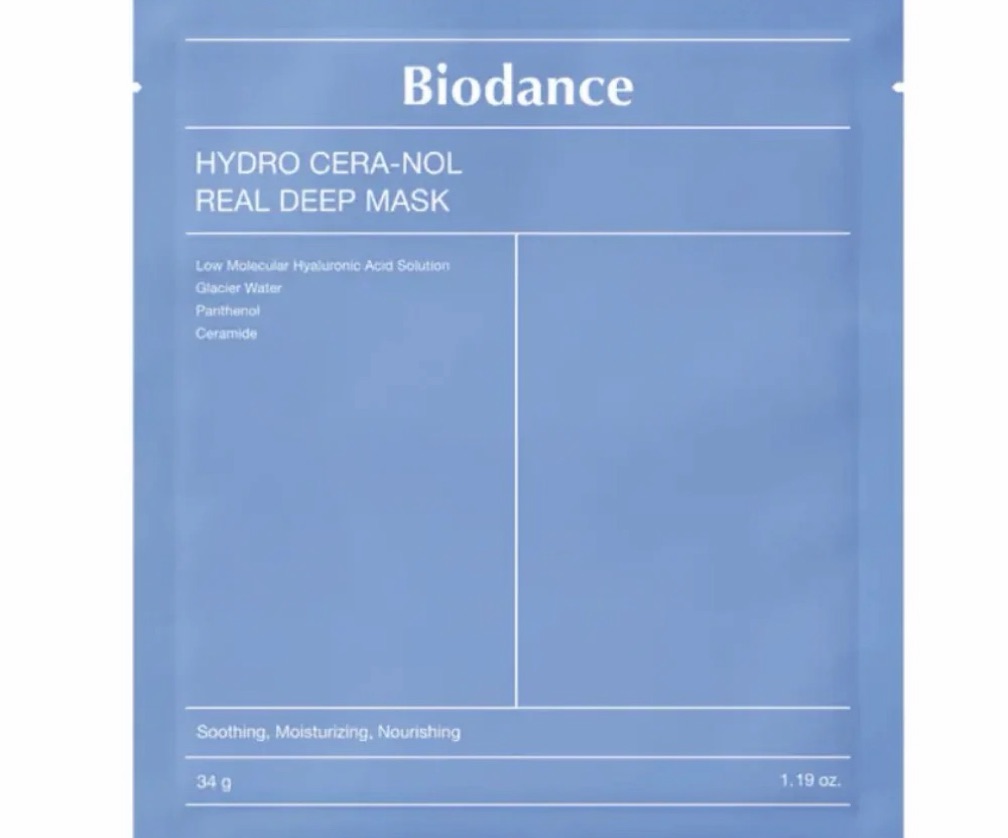 Biodance hydro ceranol real deep mask