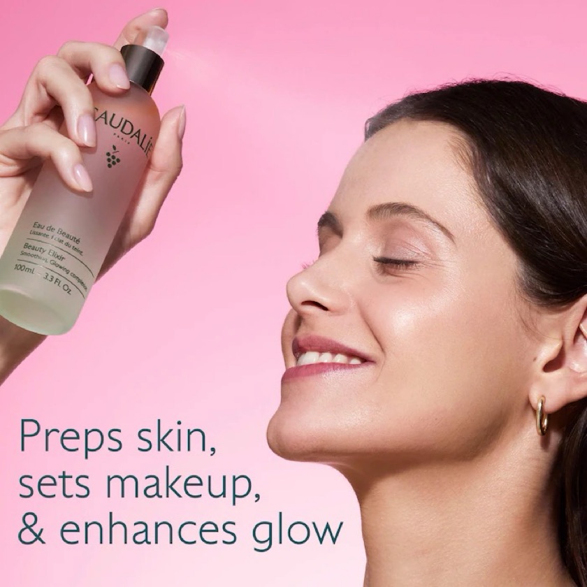 Caudalie Beauty Elixir Prep, Set, Glow Face Mist
