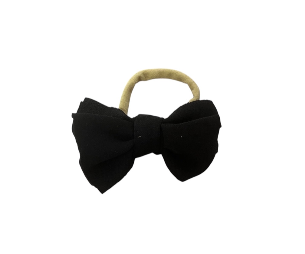 Bowed Headband Black