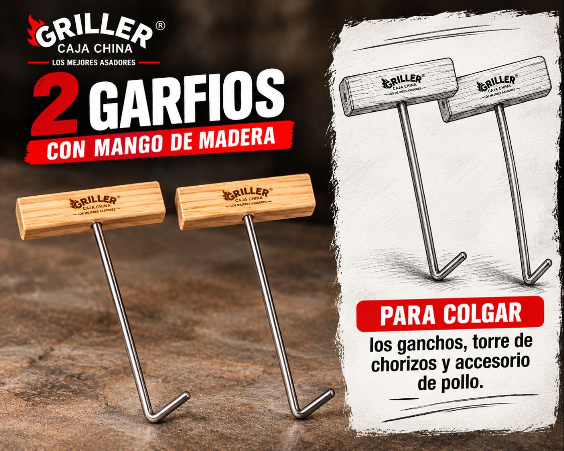 Garfio Inox - Par