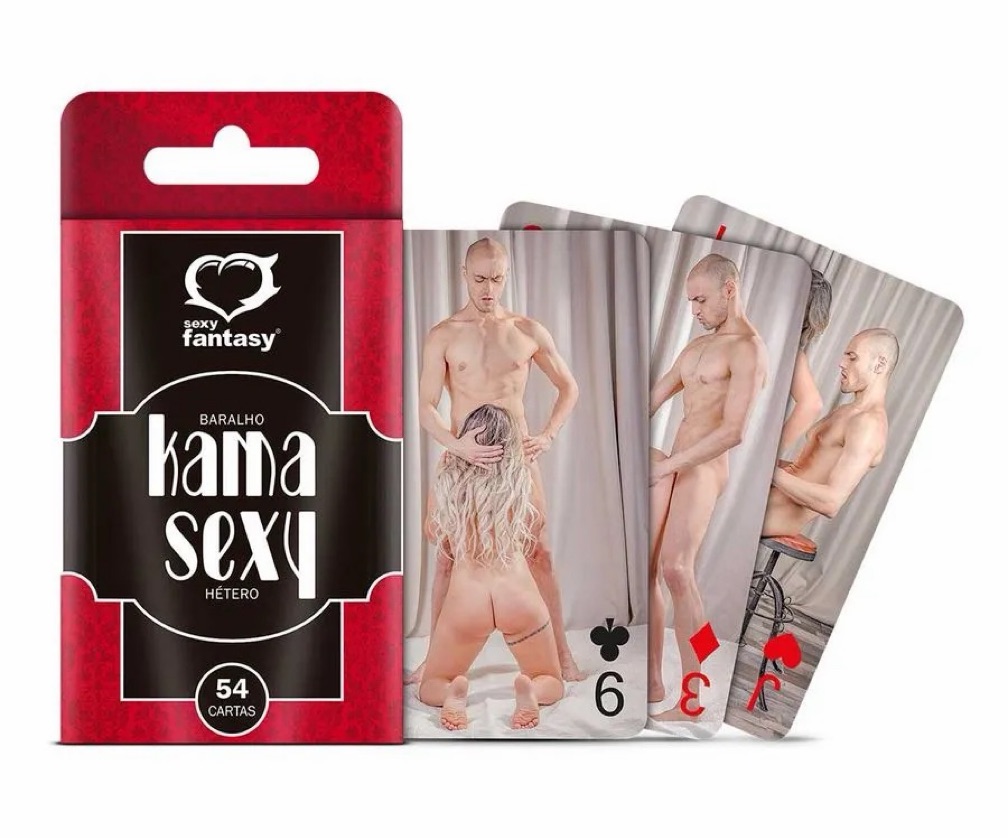 BARALHO KAMA SEXY 54 CARTAS