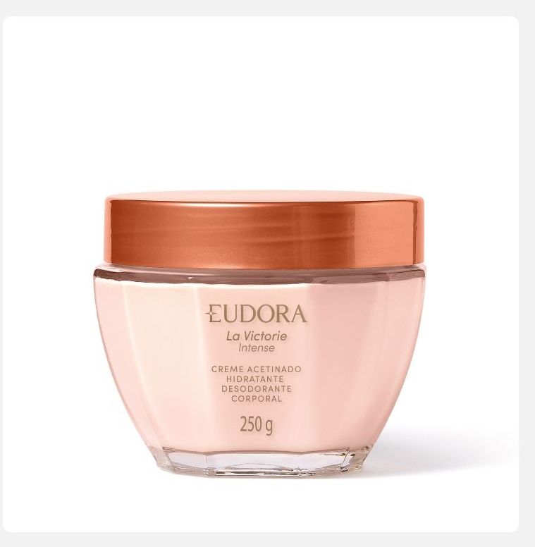Eudora Creme acetinado La victorie Intense 250g PIX R$59,80