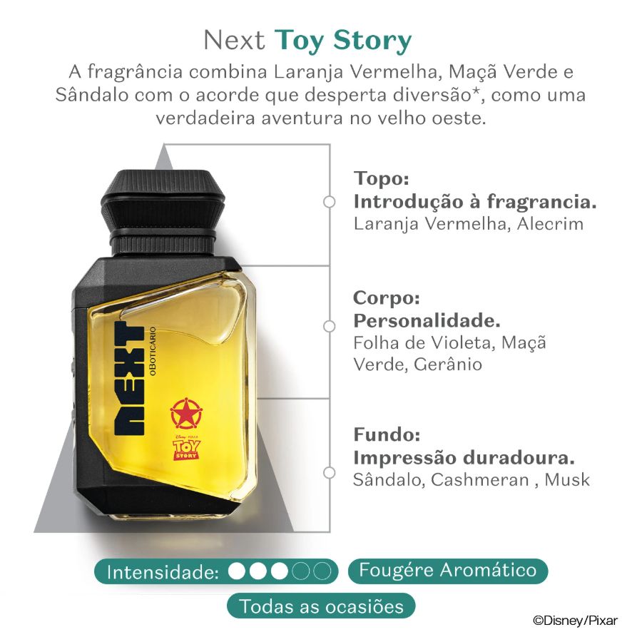 Boticario Colônia Infantil Toy Story Next Rodeio Do Xerife 75Ml PIX R$73,15