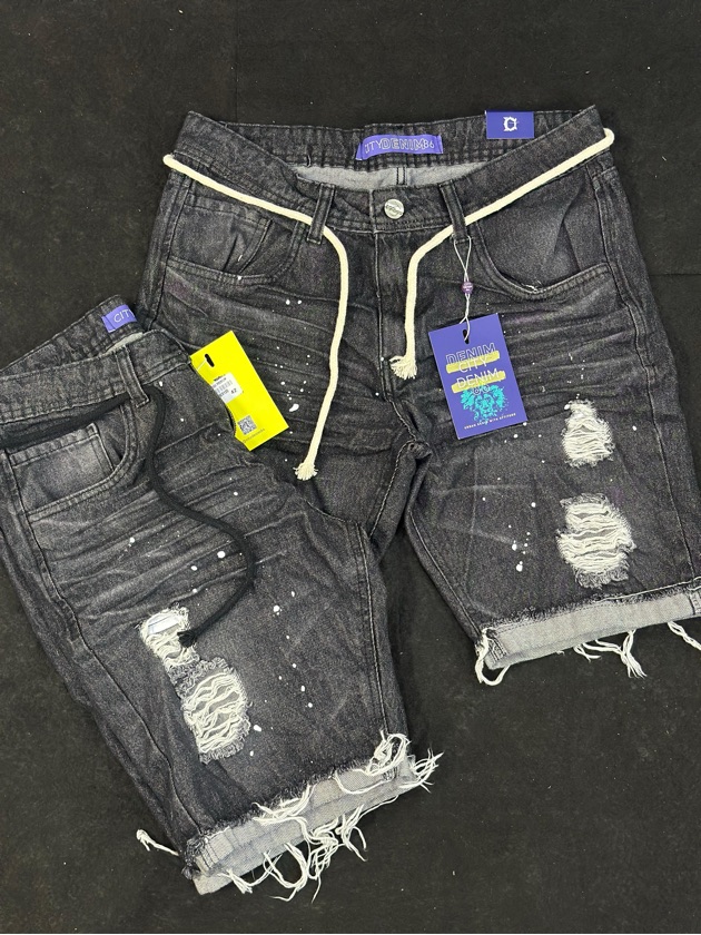 Bermuda City Denim Lavagem Escura