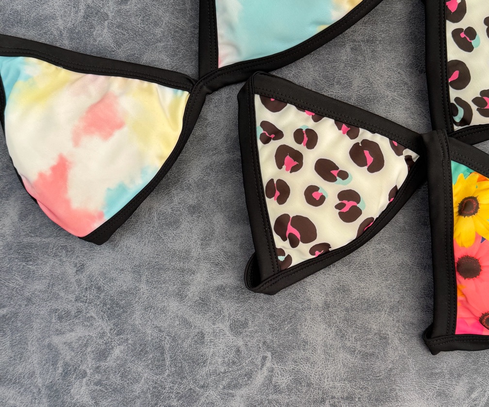 BIKINI OLIVIA | Triángulo estampado + colaless clásica | ARB8300